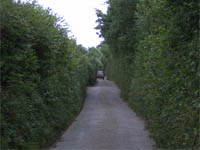 narrow British streets